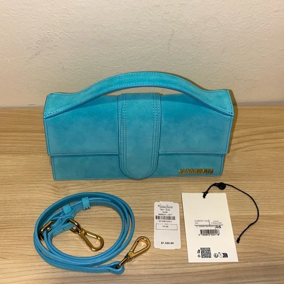 Jacquemus Le Grand Bambino Suede Crossbody Bag - Picture 7 of 10